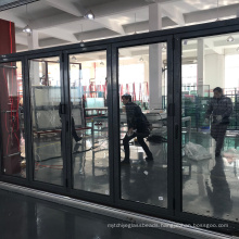 75 series Aluminium sliding bi-folding window door